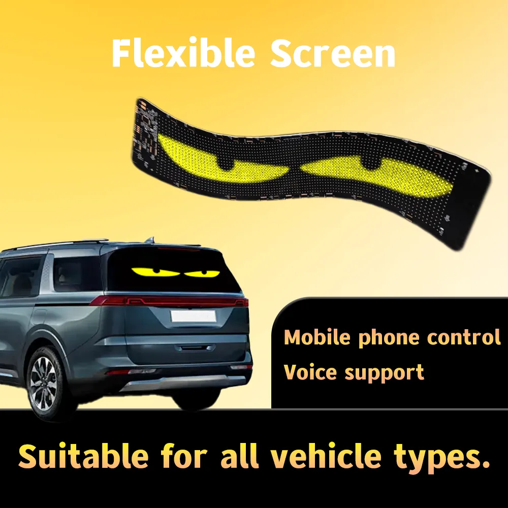 K7 (Eye of the Topaz) Car Rear Window LED Screen