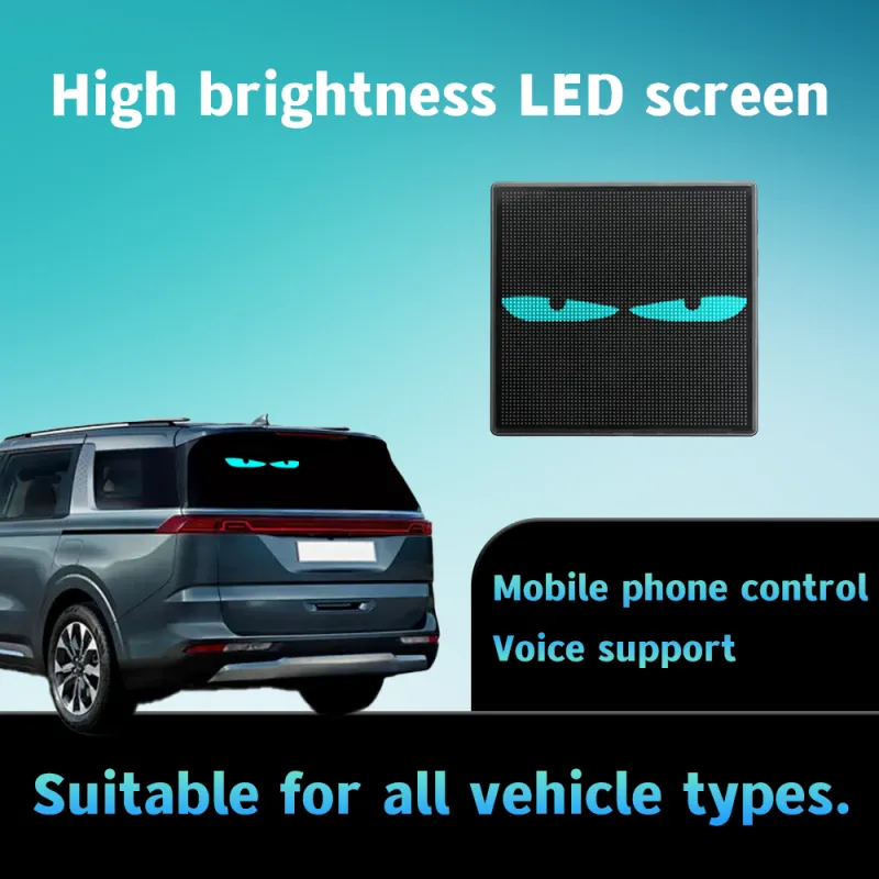 K3 (Eye of Blue Flame) Car Rear Window LED Screen