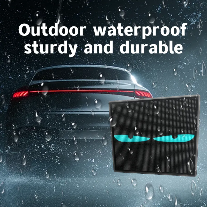 K3 (Eye of Blue Flame) Car Rear Window LED Screen