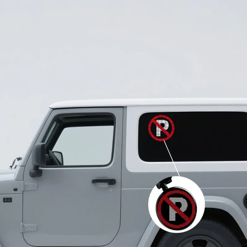 K5 Car Rear Window LED Screen
