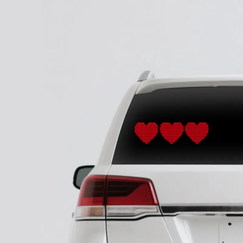 K6 (Warning) Car Rear Window LED Screen